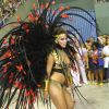 Renata Santos desfilou como musa da Estação Primeira de Mangueira no Carnaval 2017

