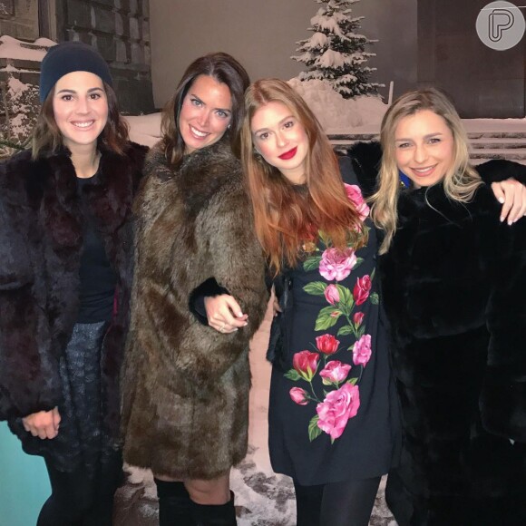 Marina Ruy Barbosa está curtindo os dias de folga do Carnaval longe do Brasil