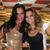 A ex-BBB Kelly e Viviane Araújo posam juntas