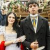 Piatã (Rodrigo Simas) e Anna Melman (Isabelle Drummond) serão irmãos na novela 'Novo Mundo', que estreia no próximo dia 22 de março na Globo
