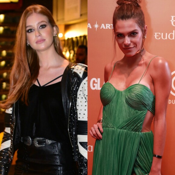 Marina Ruy Barbosa se recusou a participar do prêmio 'Geração Glamour 2017' ao ver que Mariana Goldfarb estava usando um look igual ao seu