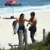 Rafael Vitti e Vladimir Brichta foram surfar juntos na praia do Recreio