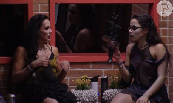 Emilly conversa com Marinalva sobre comportamento de Marcos em festa no 'BBB17'