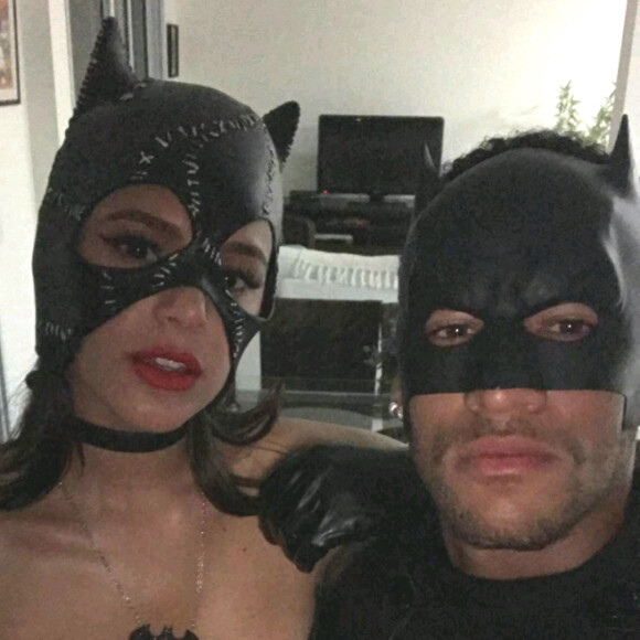 Bruna Marquezine e Neymar assumiram a retomada do relacionamento quando o craque postou esta foto durante o aniversário de Gabriel Medina