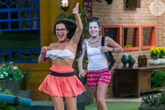 Mayla e Emilly são muito unidas e a ex-BBB não condena as atitudes da irmã na casa do 'Big Brother Brasil'