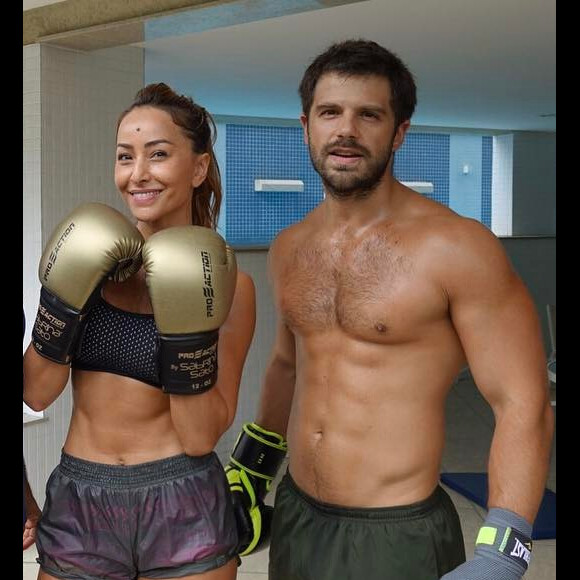 Sabrina Sato falou sobre a vida sexual com Duda Nagle depois que o ator se mudou de São Paulo para o Rio de Janeiro: 'A gente conseguiria praticar muito mais se não tivesse à distância'