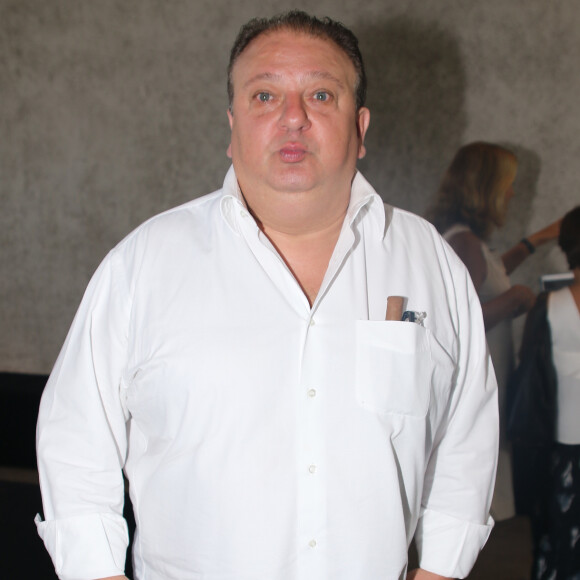 Erick Jacquin, do 'MasterChef Brasil', na São Paulo Fashion Week nesta quarta-feira, 15 de março de 2017