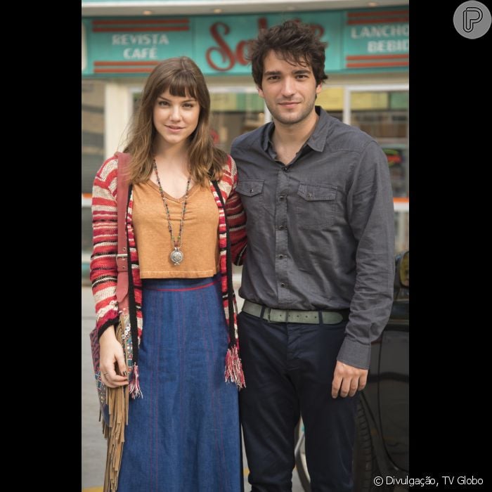 Alice Wegmann faz par romântico com Humberto Carrão na novela 'A Lei do ...