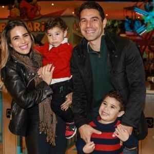 Wanessa Camargo contou que dispensa salto alto por causa dos filhos José Marcus, de 5 anos, e João Francisco, de 2