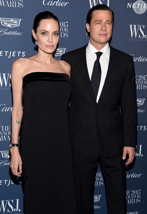 Os atores Angelina Jolie e Brad Pitt se separaram em setembro de 2016
