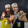 3 Minutos com Malu Falangola e Cynthia Senek: atrizes de 'Malhação' ensinam receitas fit e junk para Páscoa!
