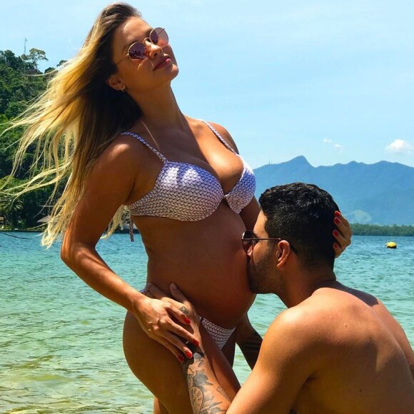 Andressa Suita está esperando Gabriel, fruto de seu relacionamento com o sertanejo Gusttavo Lima