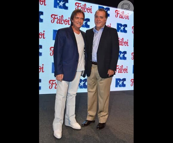 Roberto Carlos e Tony Ramos são os rostos do frigorífico Friboi