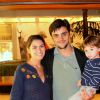 Felipe Simas e Mariana Uhlmann também são pais de Joaquim, de 2 anos