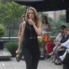 Ticiane Pinheiro também foi uma das convidadas do evento de moda, que aconteceu em shopping de São Paulo, neste sábado, 22 de fevereiro de 2014 