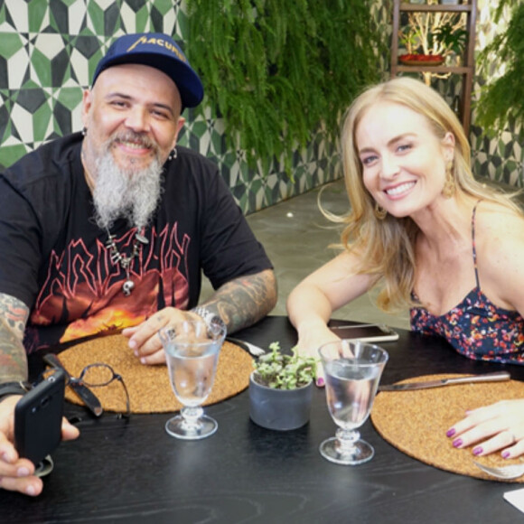 Angélica recebeu o apresentador João Gordo no 'Estrelas' e falou sobre hábitos alimentares