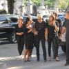 Sasha Meneghel e Xuxa foram acompanhadas de familiares