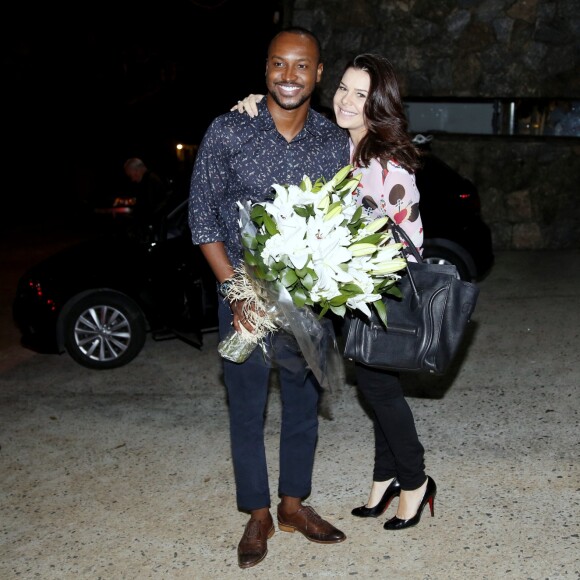 Fernanda Souza e o marido, Thiaguinho, estavam em Londres durante o atentado