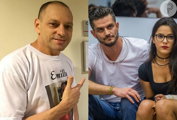 Pai de Emilly, do 'BBB17', Volnei Alves Corrêa avaliou o compartamento de Marcos com sua filha dentro do reality show