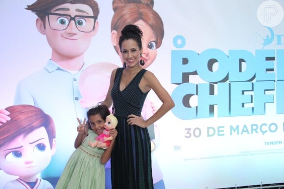 Maytê Piragibe estava com a filha, Violeta, de 6 anos