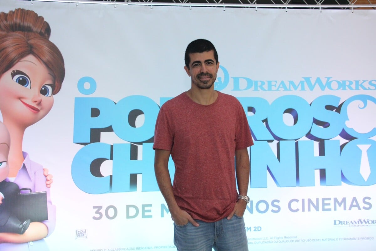 Foto: Marcius Melhem conferiu a pré-estreia sozinho - Purepeople