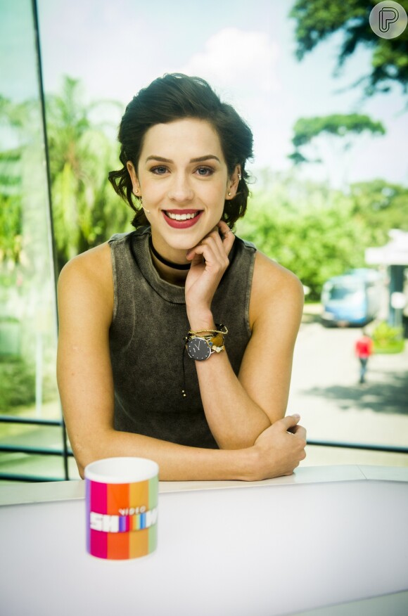 Sophia Abrahão, após comandar o 'Vídeo Show', revelou o desejo de ser apresentadora