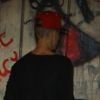 Justin Bieber pichou um muro em 2013, na sua última passagem pelo Brasil