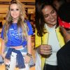 Larissa Manoela registrou o encontro com Bruna Marquezine e Neymar após o jogo da Seleção Brasileira, em seu Instagram, em 29 de março de 2017. Veja abaixo!