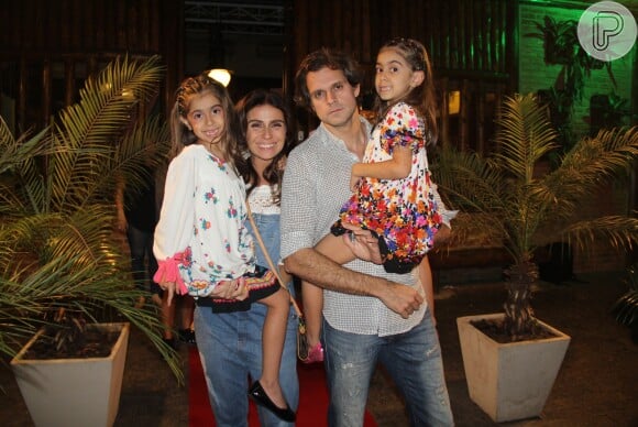 Casada com o diretor Leonardo Nogueira, Giovanna Antonelli é mãe de Antonia e Sofia, de 6 anos