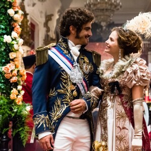 Leopoldina (Leticia Colin) e Dom Pedro (Caio Castro) se casaram, na novela 'Novo Mundo'
