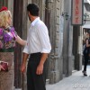 Aurora (Mariana Ximenes) devolve a provocação beijando Fabrício (Ricardo Pereira), em 'Joia Rara'