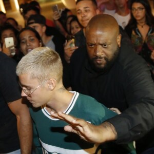 Justin Bieber causou tumulto no local