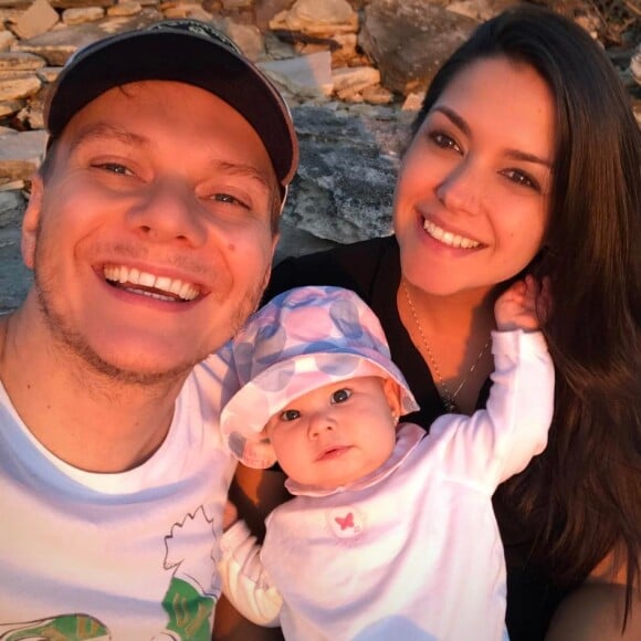 Melinda vai ganhar um irmãozinho já que Thais Fersoza está no quinto mês de gestação