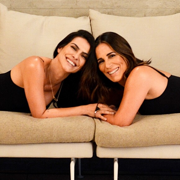 Cleo Pires e Gloria Pires são garotas propaganda de uma marca de lingerie