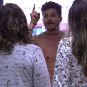 Marcos discutiu com Ieda no 'BBB17'