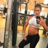 Andressa Suita costuma mostrar sua rotina fitness mesmo na gravidez nas redes sociais 