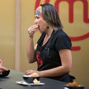 No 'MasterChef Brasil', Paola Carosella disse que Luciana não teve calma ao fazer o prato e agradeceu sua participação