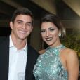  Vivian Amorim e Manoel Rafaski engataram namoro após se conhecerem no 'BBB17', mas a relação chegou ao fim em setembro 