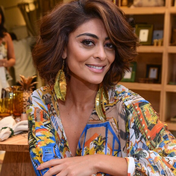 Juliana Paes ainda exaltou a importância da campanha de atrizes da TV Globo contra o assédio