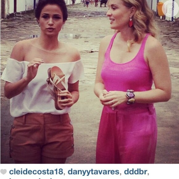 Nanda Costa foi entrevistada por Angélica para o 'Estrelas de Verão' em janeiro de 2013