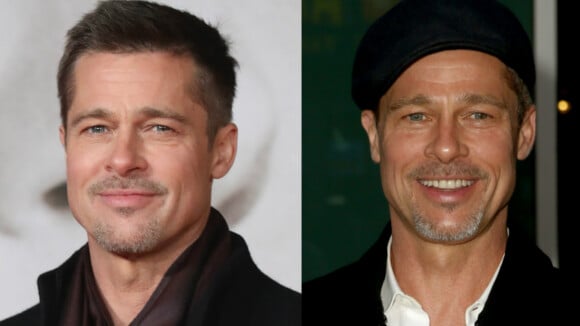 Brad Pitt chama atenção por aparência mais magra em première de filme. Fotos!