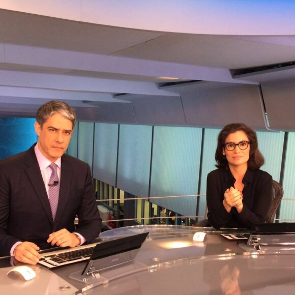 No 'Jornal Nacional', William Bonner e Renata Vasconcellos mencionaram o caso do 'BBB17'