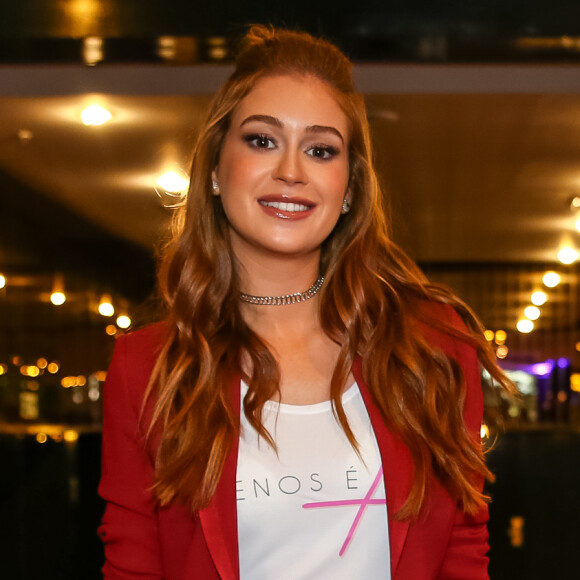 Marina Ruy Barbosa tratou de rebater o comentário da admiradora e 'ensinou' o português a ela: 'Ganhou e ganhado são duas formas corretas do particípio do verbo ganhar'