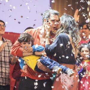 Márcio Garcia é pai de Pedro, Nina, Felipe e João. 'A coisa mais difícil é administrar o grupo', disse o apresentador ao Jornal O Globo