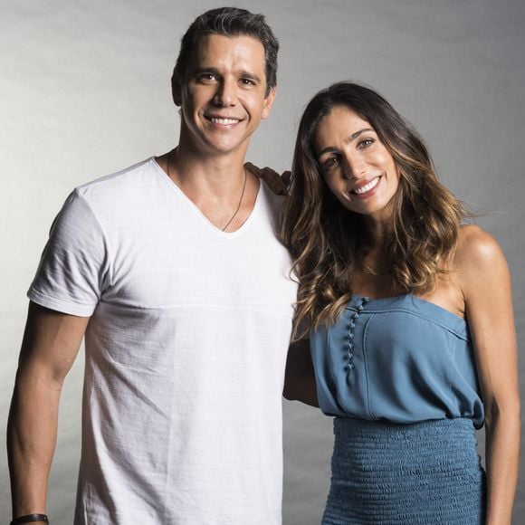 Márcio Garcia é casado com a nutricionista Andrea Santa Rosa há 16 anos e os dois têm 4 filhos