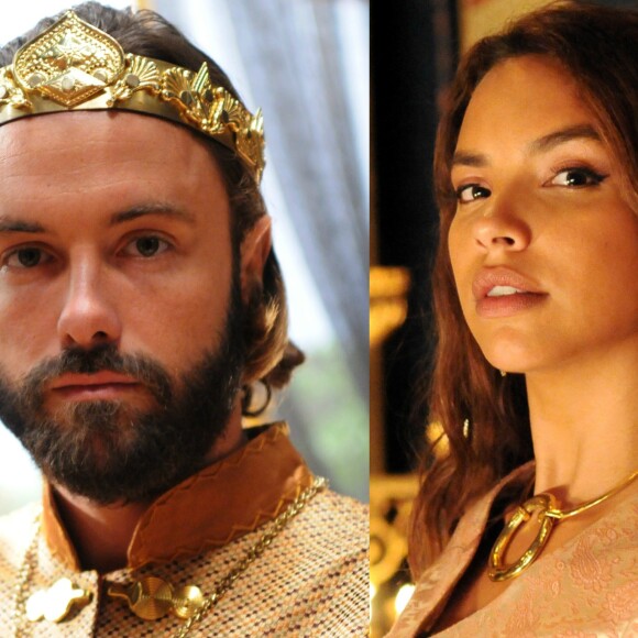 Evil-Merodaque (Kayky Brito) desmaia durante o seu casamento com Shamiran (Gabriela Moreyra), nos próximos capítulos da novela 'O Rico e Lázaro'