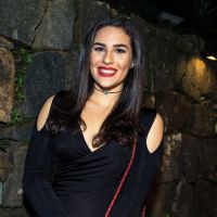 Lívian Aragão parabeniza namorado, José Marcos, e se declara: 'Me faz feliz'