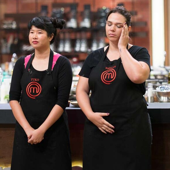 Yuko ficou entre os piores cozinheiros ao preparar um filé mignon acebolado na cama de bacon com molho de mostarda e berinjela frita