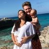 Thais Fersoza e o marido, Michel Teló, vão ser pais de um menino