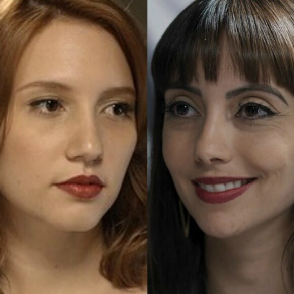 Vanessa (Lorena Comparato) e Bianca (Mariana Vaz) se apaixonam, na novela 'Rock Story', em abril de 2017